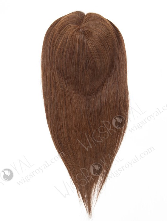 Brown Color Premium European Hair Silk Top Topper With Silicone Perimeter WR-TC-073-21228