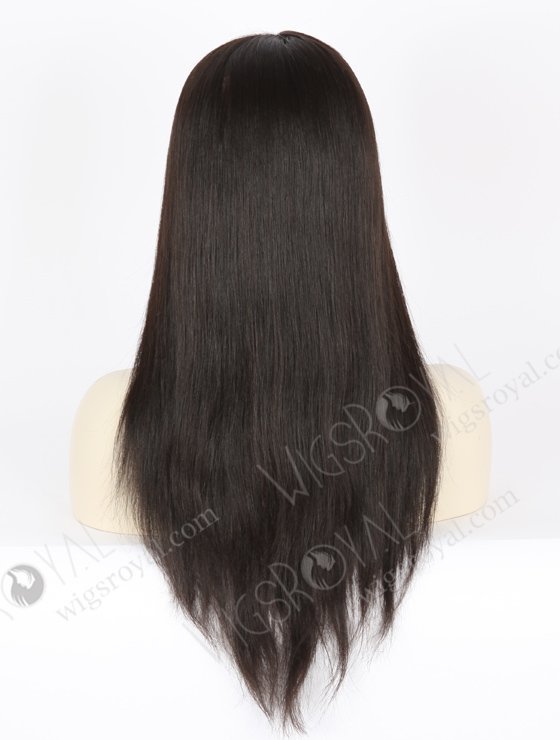 In Stock Indian Remy Hair 16" Light Yaki 1b# Color Full Lace Wig FLW-01906-21558