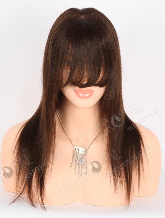 Online Human Full Lace Wig With Bangs FLW-04267-21779