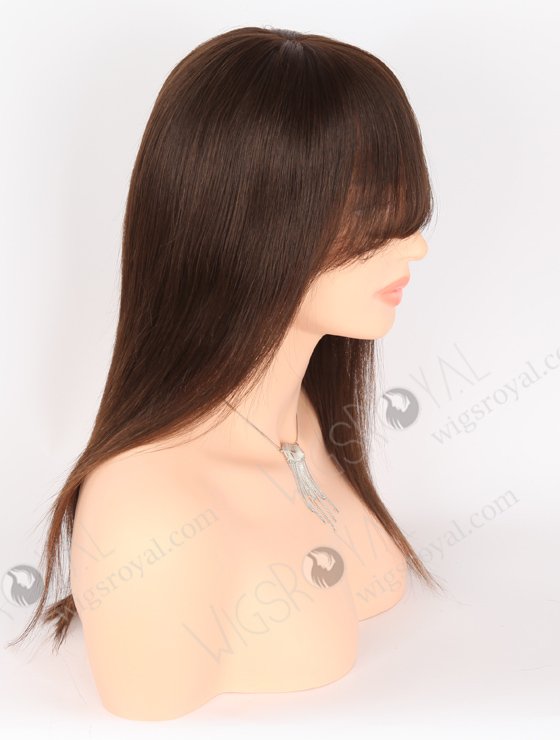 Online Human Full Lace Wig With Bangs FLW-04267-21784