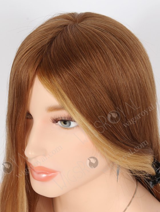 In Stock European Virgin Hair 14" Straight Color as Pic Silk Top Glueless Wig GL-08091-21816