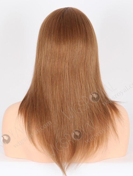 In Stock European Virgin Hair 14" Straight Color as Pic Silk Top Glueless Wig GL-08091-21819