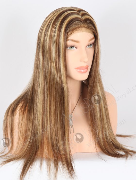 Charming Piano Color Silk Top Full Lace Wig STW-848-21874