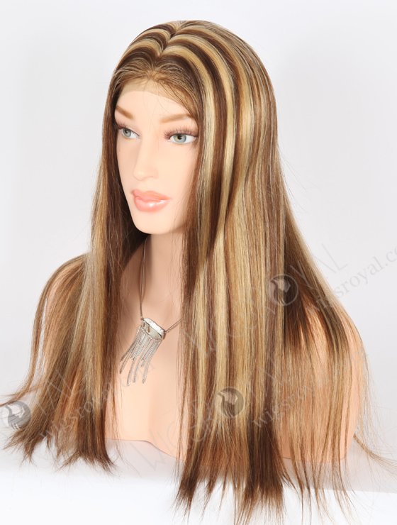 Charming Piano Color Silk Top Full Lace Wig STW-848-21876