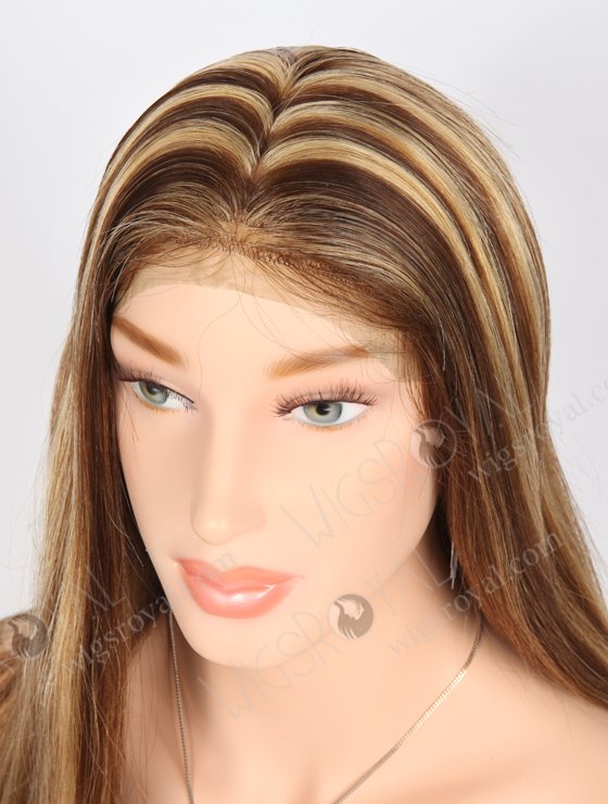 Charming Piano Color Silk Top Full Lace Wig STW-848-21878