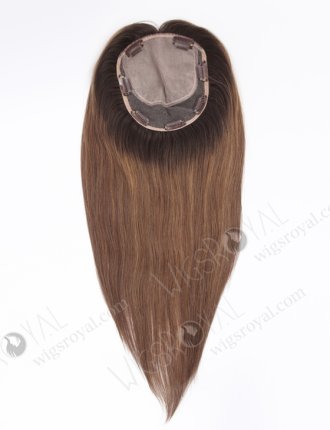 Top Quality Virgin Hair Toppers With Highlights Color Topper-115