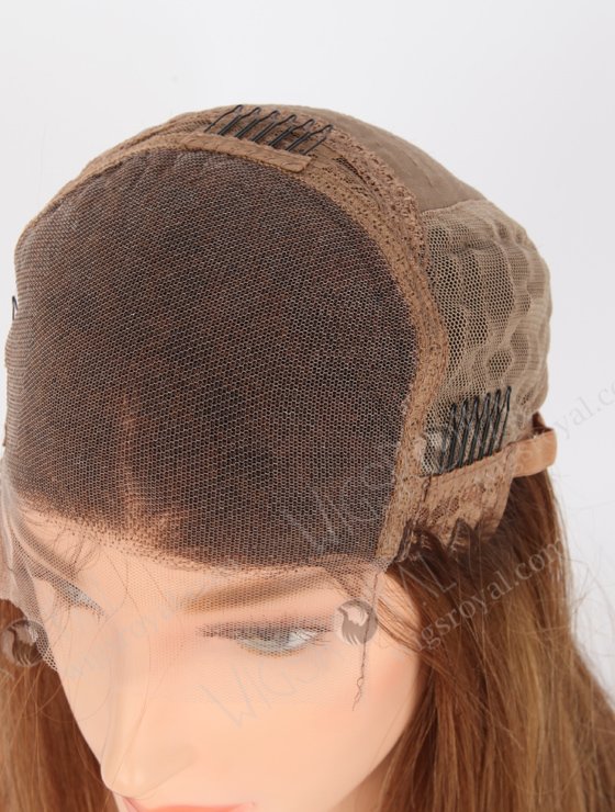 Brown Highlight Color Brazilian Virgin Human Hair Lace Front Wig WR-CLF-036-22323