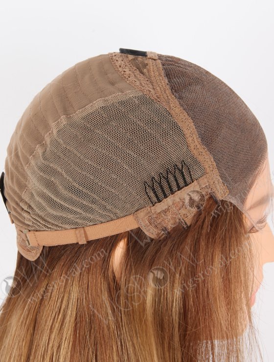 Brown Highlight Color Brazilian Virgin Human Hair Lace Front Wig WR-CLF-036-22325