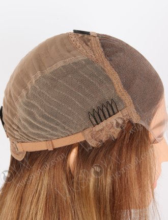 Brown Highlight Color Brazilian Virgin Human Hair Lace Front Wig WR-CLF-036