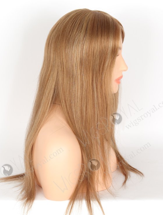 Straight Highlights Mono Top Glueless Wigs with Brown Roots GLM-08008-22458