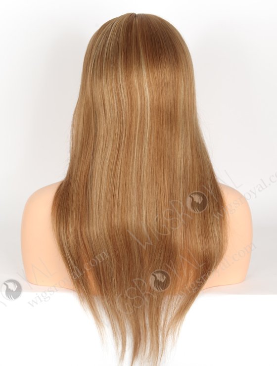 Straight Highlights Mono Top Glueless Wigs with Brown Roots GLM-08008-22459