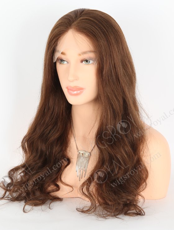 Highlight Color Middle Length Italian Virgin Human Hair Lace Front Wig WR-CLF-042-22694