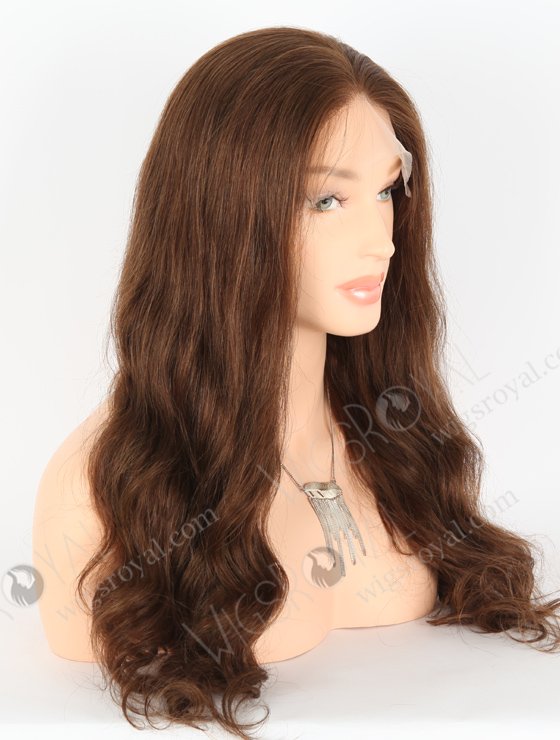 Highlight Color Middle Length Italian Virgin Human Hair Lace Front Wig WR-CLF-042-22696