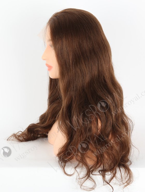 Highlight Color Middle Length Italian Virgin Human Hair Lace Front Wig WR-CLF-042-22695