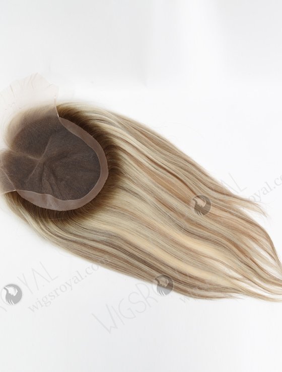 Luxury Human Hair Toppers from Wigsroyal for Women’s Hair Loss/Thinning WR-TC-083-22759
