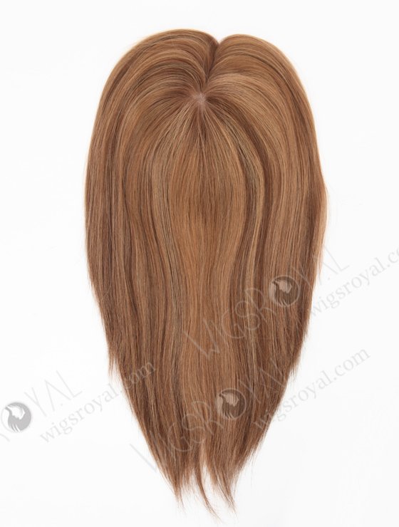 Affordable Short Highlights Human Hair Toppers Topper-156-22884