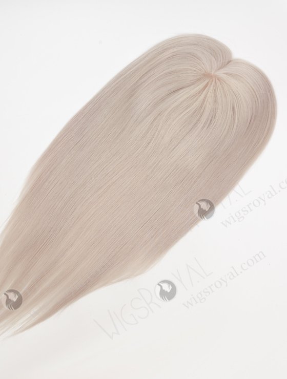 Luxury Silver Human Hair Toppers for Hair Loss Topper-135-23214