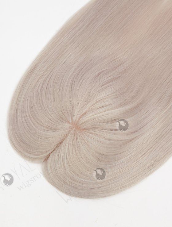 Luxury Silver Human Hair Toppers for Hair Loss Topper-135-23215