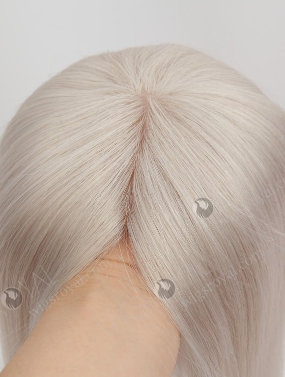 Luxury Silver Human Hair Toppers for Hair Loss Topper-135-23220