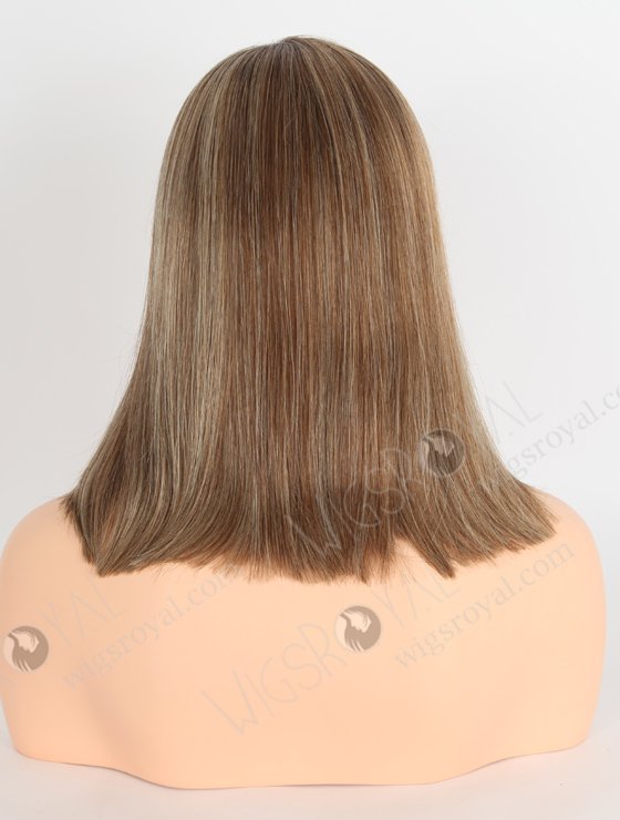 Face-Framing Highlight Hairline Bob Style Mono Top Glueless Wig GLM-08011-23492
