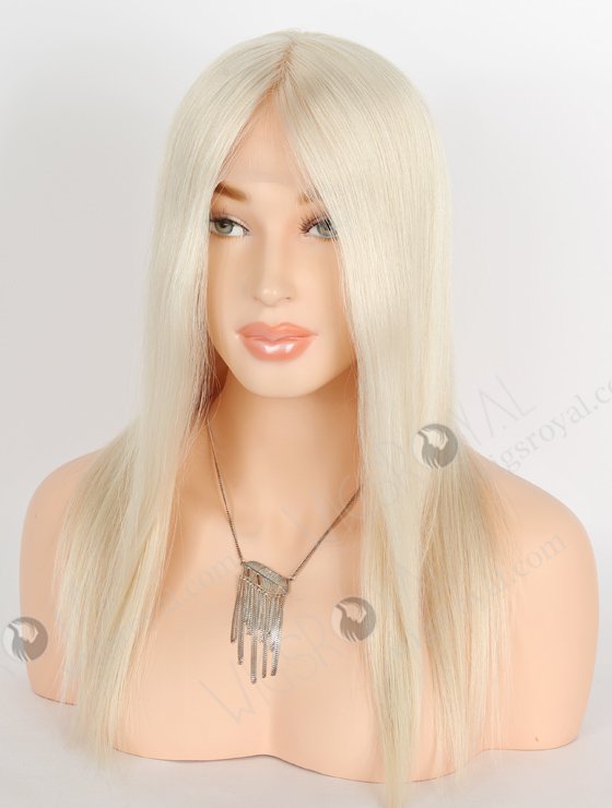 Luxury White Color Straight Gripper Wig | The Best Wig For Alopecians GRP-08007-23426