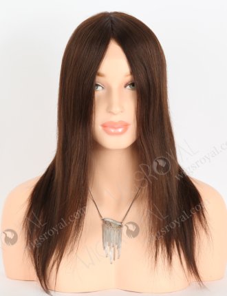 Best Medical Wigs for Alopecia and Cancer Patients 14 Inch Brown European Hair GRP-08012
