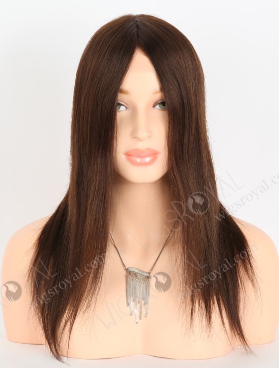 Best Medical Wigs for Alopecia and Cancer Patients 14 Inch Brown European Hair GRP-08012-23556