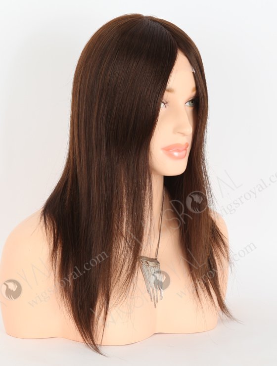 Best Medical Wigs for Alopecia and Cancer Patients 14 Inch Brown European Hair GRP-08012-23557