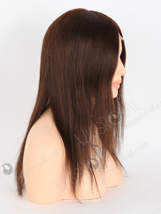 Best Medical Wigs for Alopecia and Cancer Patients 14 Inch Brown European Hair GRP-08012-23558