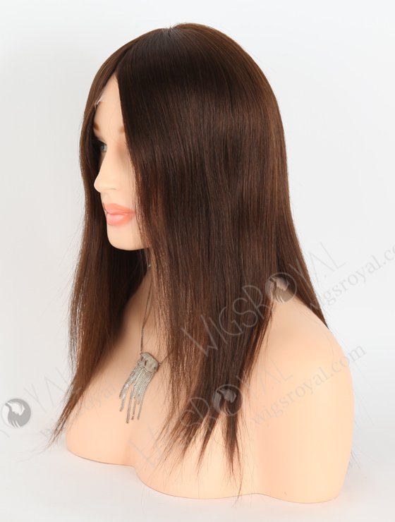 Best Medical Wigs for Alopecia and Cancer Patients 14 Inch Brown European Hair GRP-08012-23559