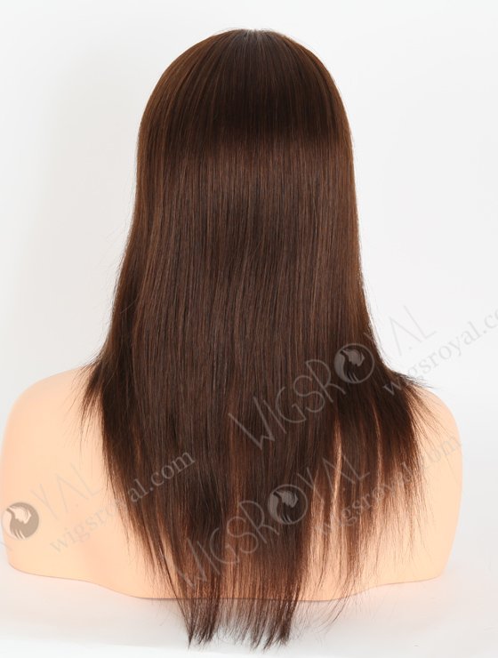Best Medical Wigs for Alopecia and Cancer Patients 14 Inch Brown European Hair GRP-08012-23561