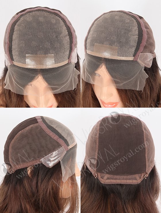 Knotless Scalp Replica Silk Base Lace Wig | All One Length Beach Wave Full Lace Wig WR-ST-057-23669