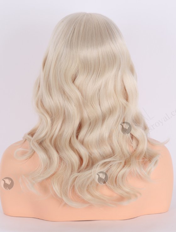 All One Length Beach Wave White Color Silk Top Wig GRD-08009-23644