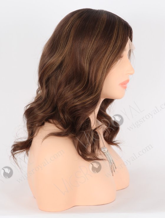 Excellent Highlights Color Grandeur Wig With Darkest Brown Roots GRD-08007-23619