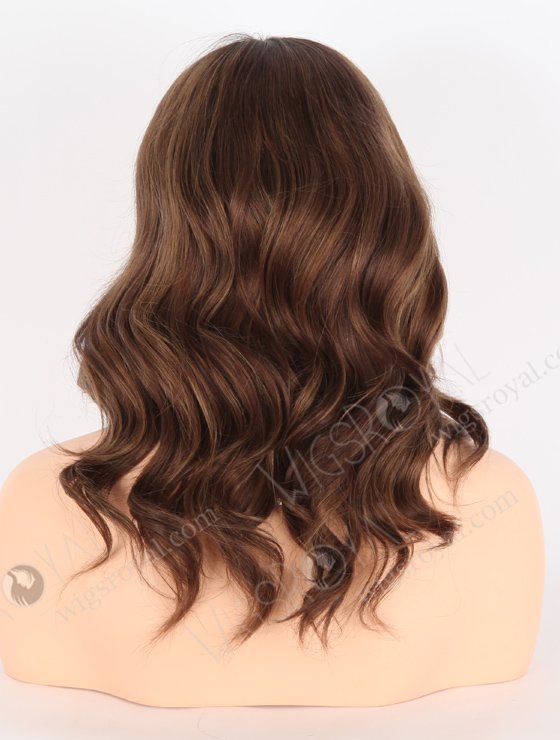 Excellent Highlights Color Grandeur Wig With Darkest Brown Roots GRD-08007-23622