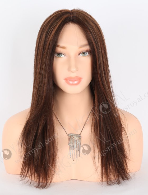 In Stock European Virgin Hair 16" Straight 2/30/33# Color Grandeur Wig GRD-08012-23660