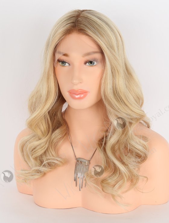 Undetectable Hairline Beach Wave Lace Front Wigs RLF-08006-23775