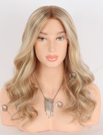 Charming Highlights Color Human Hair Glueless Wig GRD-08023