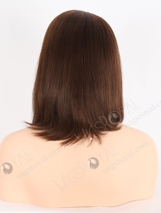 Bob Hairstyles Dark Brown Hidden Knots Lace Wigs For Women GRD-08021-24032