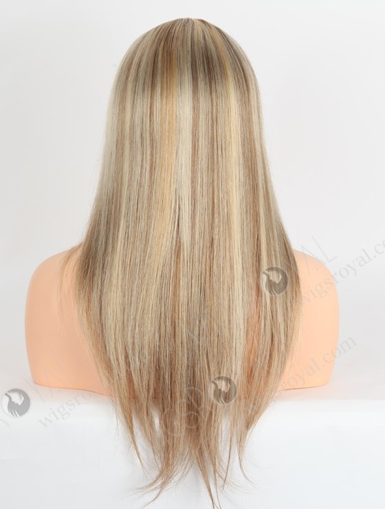 European Human Hair 60/9/27#,Roots 4# Color Gripper Wig WR-GR-013-24243