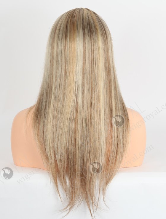Factory Outlet High Quality Balayage Color European Human Hair Gripper Wigs For Alopecia WR-GR-013-24243