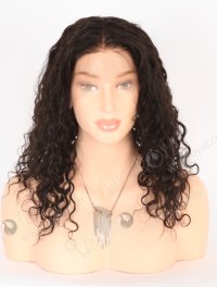 Stock Indian Remy Hair Full Lace Human Hair Wigs 16" Natural Curly Natural Color FLW-01921