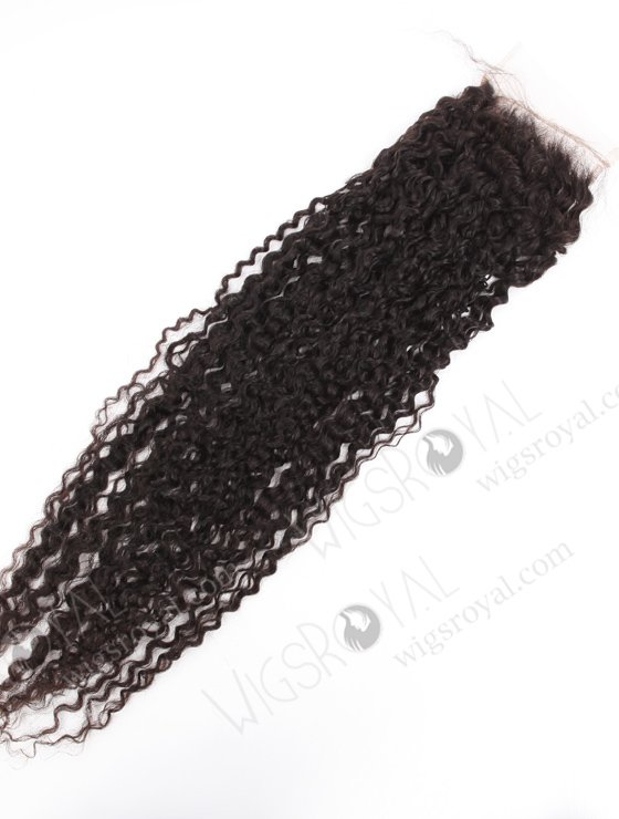 In Stock Indian Remy Hair 26" 12mm Curl Natural Color Top Closure STC-410-24769