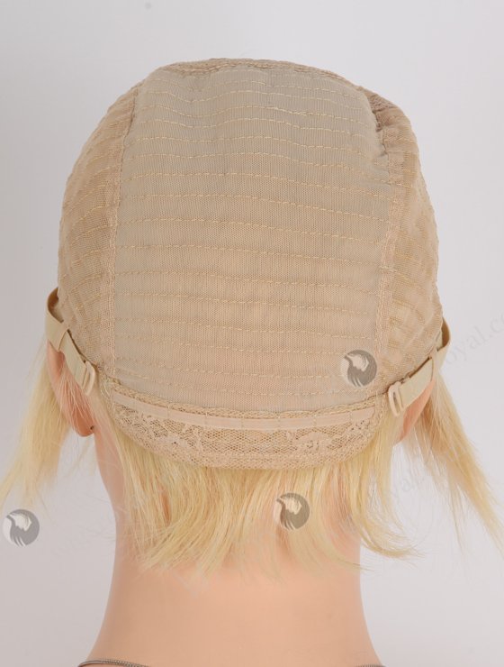 Short Pixie Cut Lace Front Wigs Blonde 613  European Virgin Hair WR-CLF-053-24994