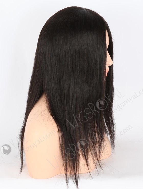 In Stock Malaysian Virgin Hair 16" Straight Natural Color Silk Top Glueless Wig GL-03020-25138