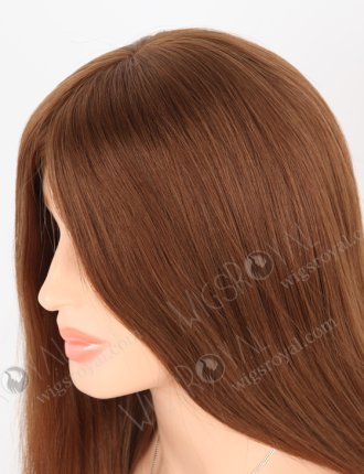 Chic Chestnut Brown Glueless Wig With Silk Top GL-04018