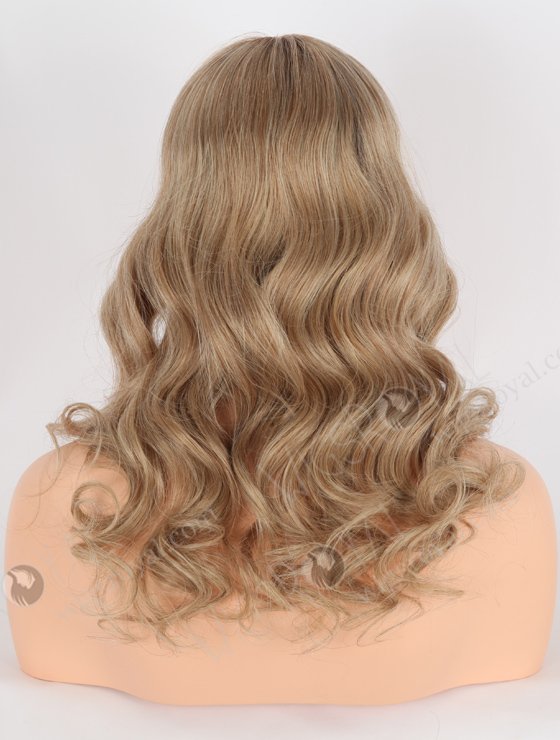 In Stock European Virgin Hair 16" Beach Wave B116 Color Lace Front  Wig RLF-08011-25464