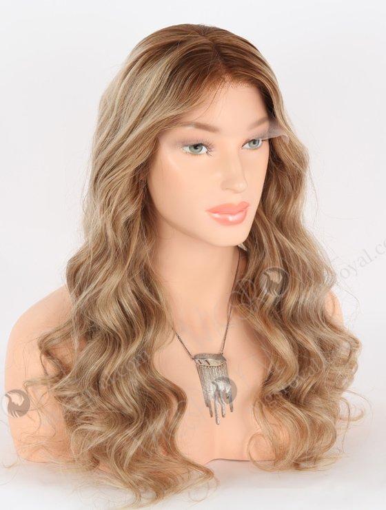 In Stock European Virgin Hair 20" Beach Wave B116 Color Lace Front  Wig RLF-08012-25730