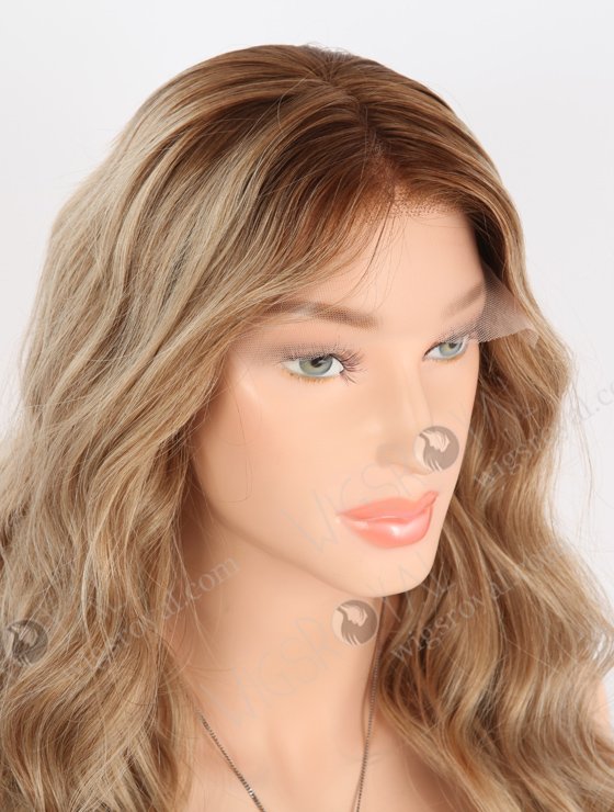 In Stock European Virgin Hair 20" Beach Wave B116 Color Lace Front  Wig RLF-08012-25732