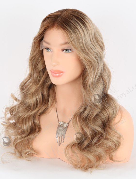 In Stock European Virgin Hair 20" Beach Wave B116 Color Lace Front  Wig RLF-08012-25733